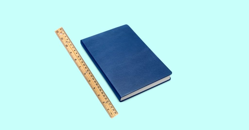 How to measure a book?